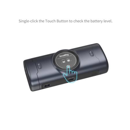 SmallRig 5106 - przenośna, dwukanałowa ładowarka USB-C do akumulatorów Sony NP-FZ100